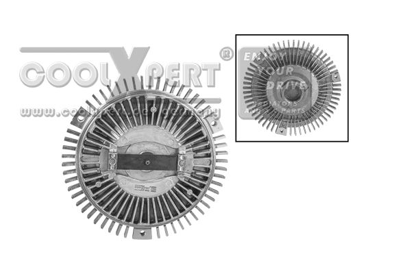 BBR AUTOMOTIVE Sidur, radiaatoriventilaator 001-60-01452